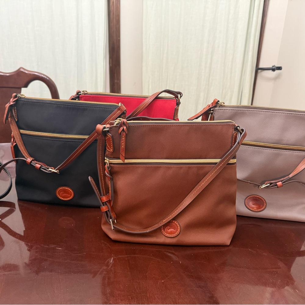 Brown Dooney and BourkeNylon Crossbody Bag